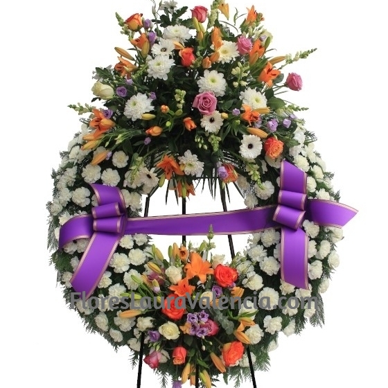 Corona Funeraria 2 Cabezales