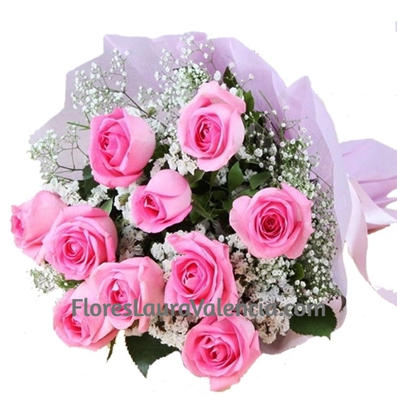 Rosas rosa